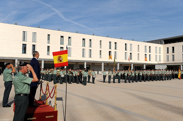 El Director General de la Guardia Civil inaugura el curso 2016-17 en la Academia de Oficiales de Aranjuez