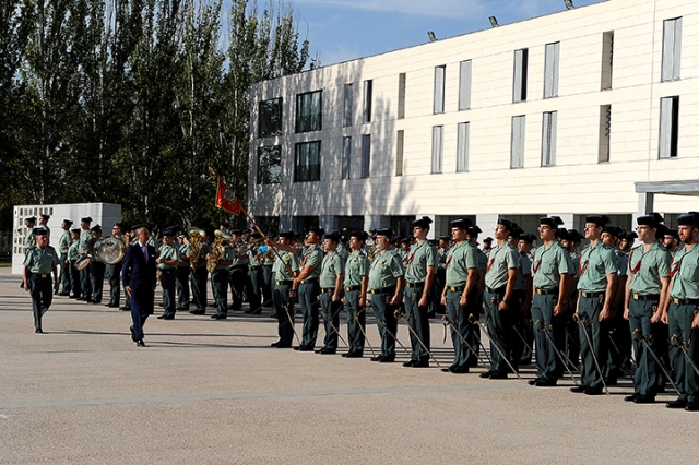 El Director General de la Guardia Civil inaugura el curso 2016-17 en la Academia de Oficiales de Aranjuez