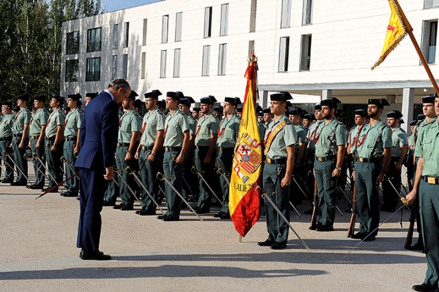 El Director General de la Guardia Civil inaugura el curso 2016-17 en la Academia de Oficiales de Aranjuez