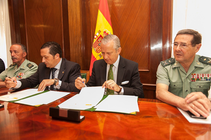 La Guardia Civil y el Ayuntamiento de Campo de Criptana firman un protocolo de colaboración para la coordinación en materia de seguridad
