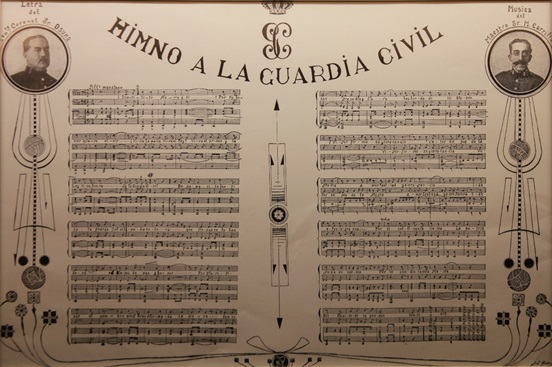 19 de diciembre de 1922. Primera interpretación del himno de la Guardia Civil 19 de diciembre de 1922. Primera interpretación del himno de la Guardia Civil
