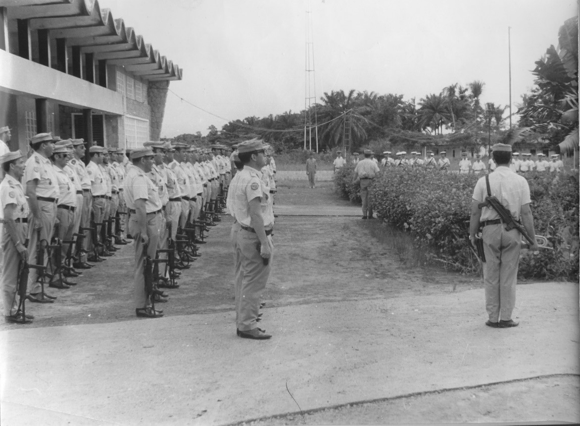 23 de marzo de 1969. Participación destacada en la evacuación de ciudadanos españoles en Guinea Ecuatorial 23 de marzo de 1969. Participación destacada en la evacuación de ciudadanos españoles en Guinea Ecuatorial