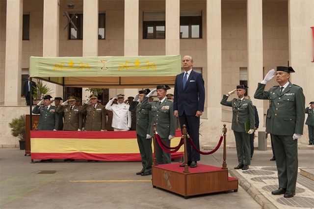 El Director General preside la Toma de Posesión del nuevo responsable de la Guardia Civil en Melilla