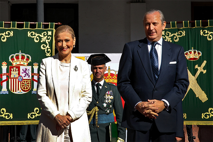 La zona de la Guardia Civil de Madrid celebra los actos conmemorativos de la Patrona