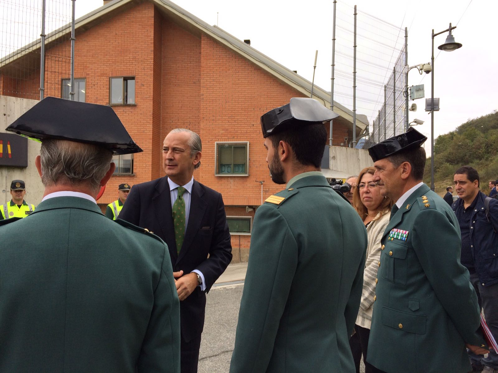 El Director General se reúne con el Sargento agredido en Alsasua (Navarra)