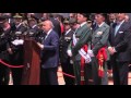 El ministro del Interior ha presidido en la Comandancia de Barcelona la conmemoración del 171º aniversario de la fundación de la Guardia Civil